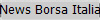 News Borsa Italia