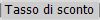 Tasso di sconto